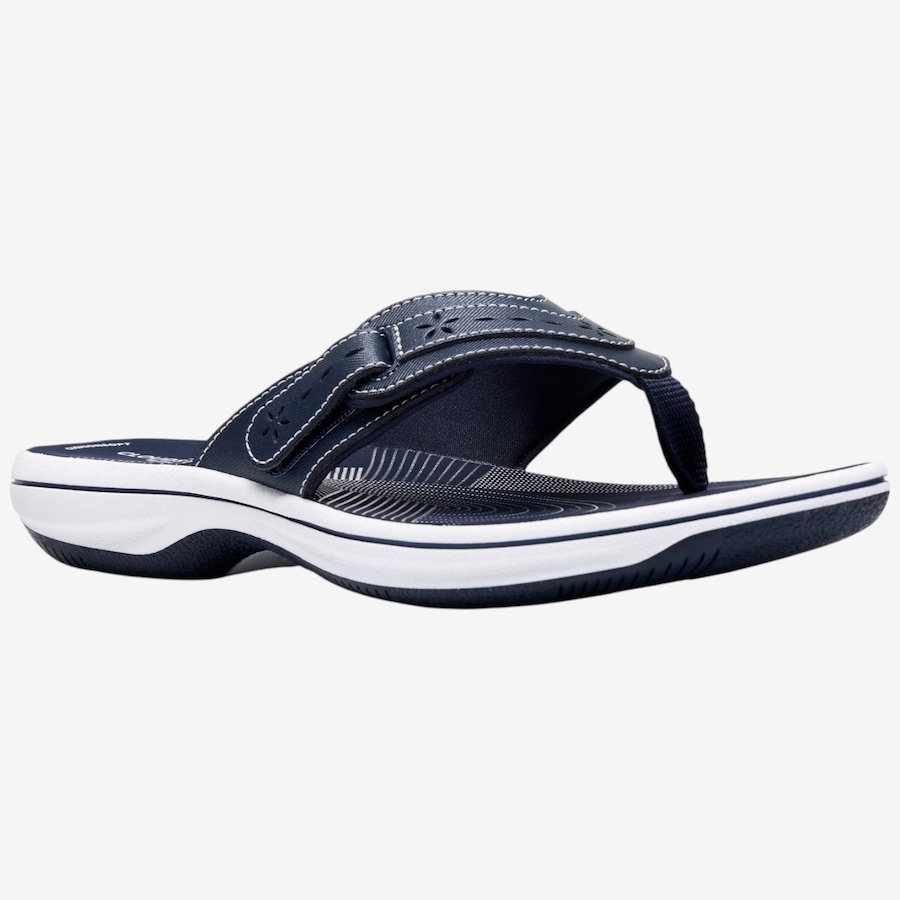 Image 126601_NVY.jpg, Product 126-601 / Price $70.00, Clarks Breeze Mist Flip Flop from Clarks Footwear on TSC.ca's Shoes department
