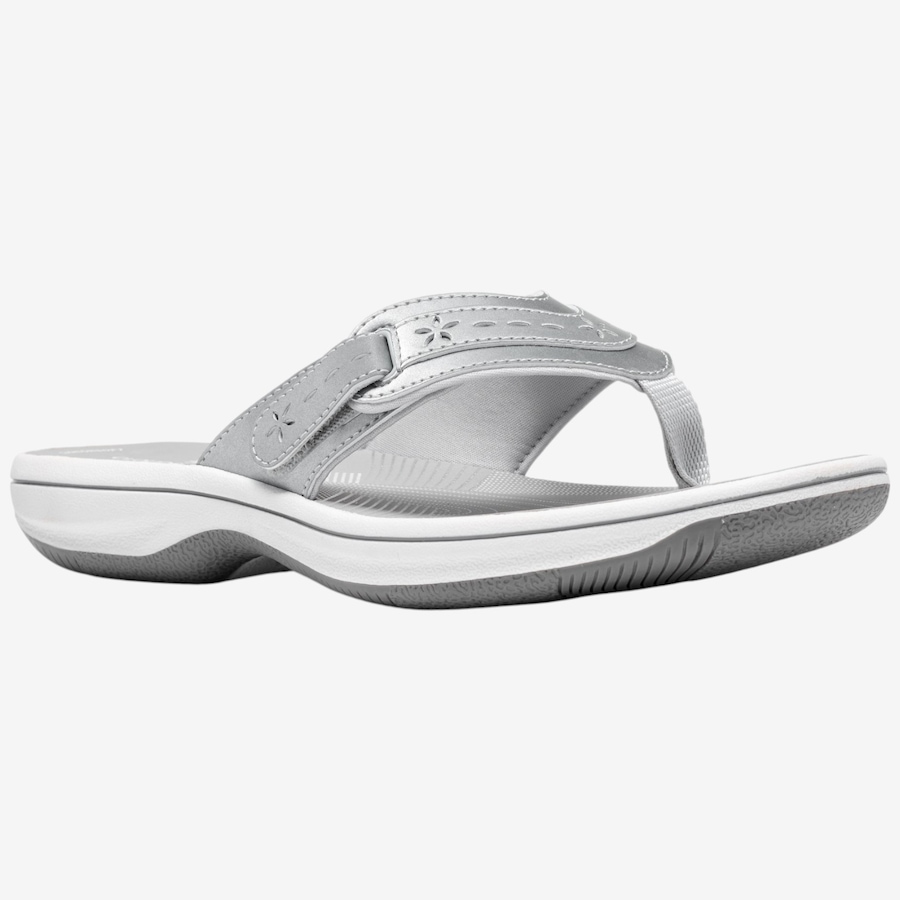 Image 126601_SIL.jpg, Product 126-601 / Price $70.00, Clarks Breeze Mist Flip Flop from Clarks Footwear on TSC.ca's Shoes department