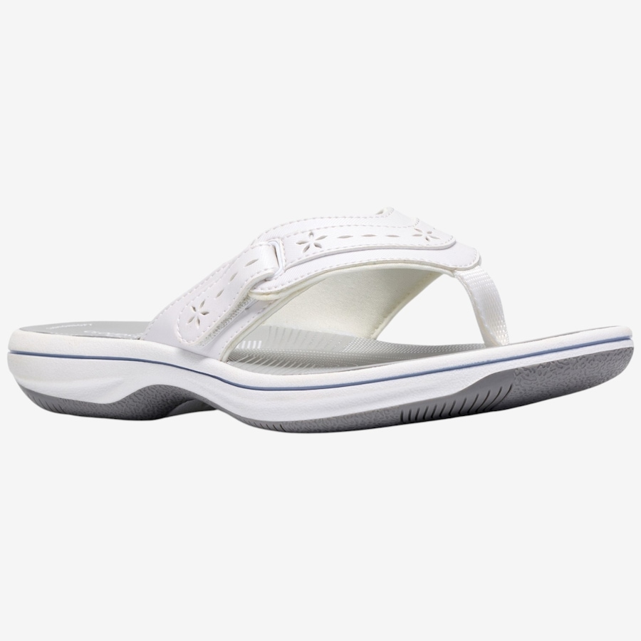 Image 126601_WHT.jpg, Product 126-601 / Price $70.00, Clarks Breeze Mist Flip Flop from Clarks Footwear on TSC.ca's Shoes department