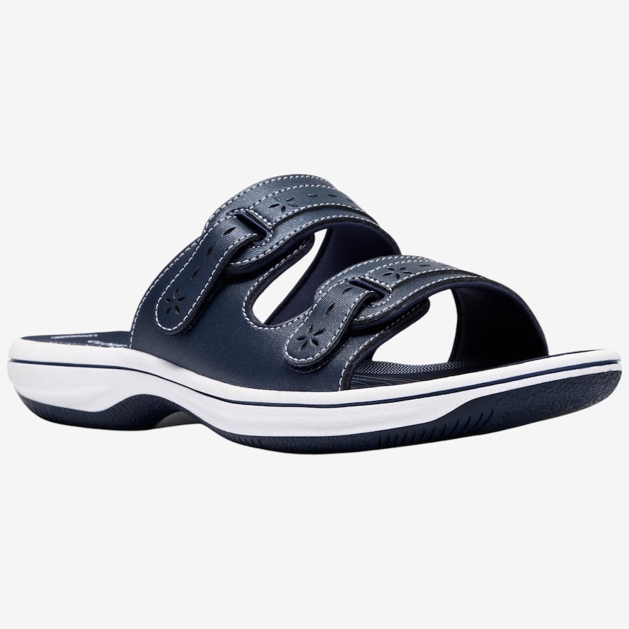 Image 126606_NVY.jpg, Product 126-606 / Price $70.00, Clarks Breeze Rosa Slide from Clarks Footwear on TSC.ca's Shoes department