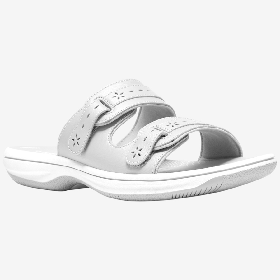 Image 126606_WHT.jpg, Product 126-606 / Price $70.00, Clarks Breeze Rosa Slide from Clarks Footwear on TSC.ca's Shoes department