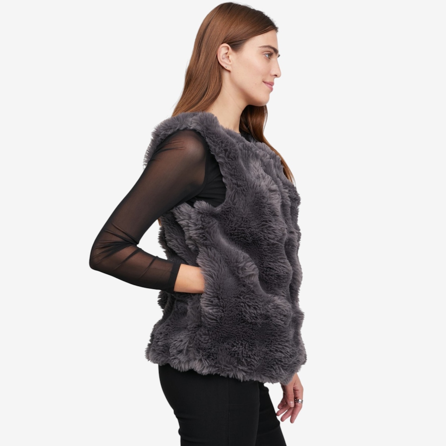 Image 126622_ALTMORE2.jpg, Product 126-622 / Price $49.99, Nina Leonard Faux Fur Vest from Nina Leonard on TSC.ca's Fashion department