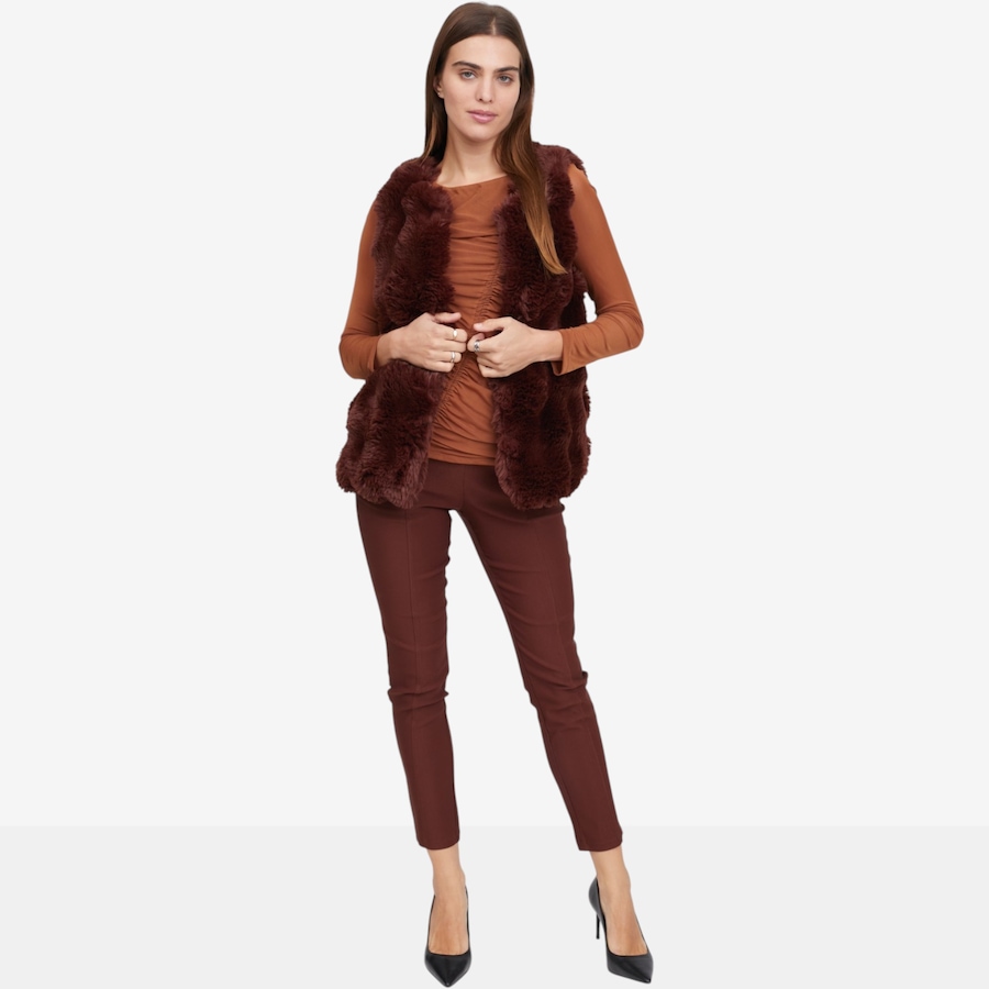 Image 126622_ALTMORE4.jpg, Product 126-622 / Price $49.99, Nina Leonard Faux Fur Vest from Nina Leonard on TSC.ca's Fashion department