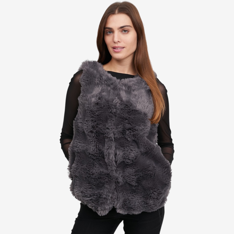 Image 126622_DPG.jpg, Product 126-622 / Price $49.99, Nina Leonard Faux Fur Vest from Nina Leonard on TSC.ca's Fashion department