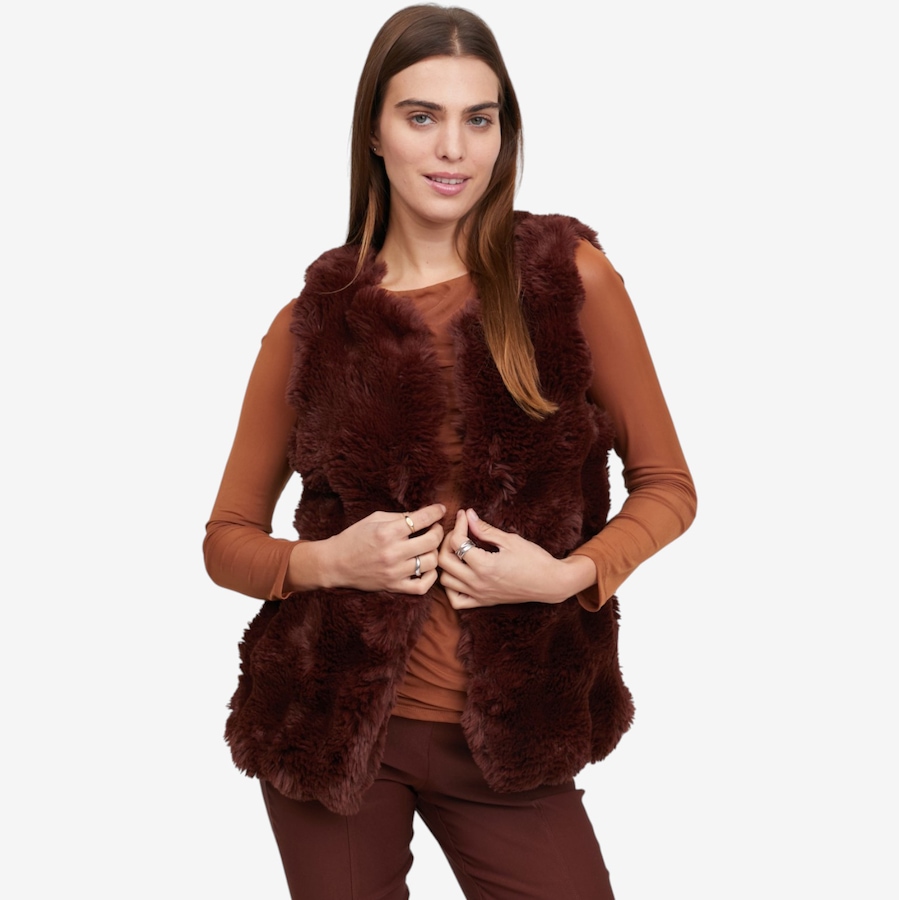Image 126622_HYC.jpg, Product 126-622 / Price $49.99, Nina Leonard Faux Fur Vest from Nina Leonard on TSC.ca's Fashion department