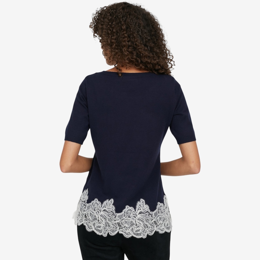 Image 126624_ALTMORE4.jpg, Product 126-624 / Price $49.99, Nina Leonard Elbow Sleeve Scoop Neck Sweater from Nina Leonard on TSC.ca's Fashion department