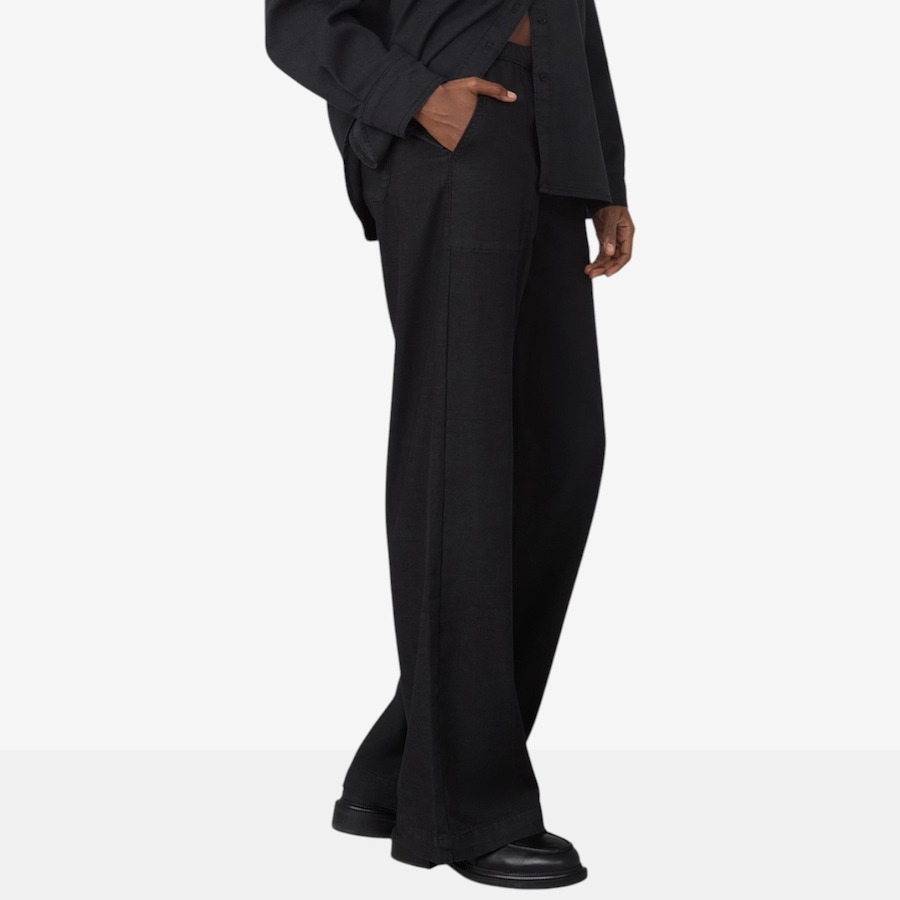 Image 126853_ALTMORE1.jpg, Product 126-853 / Price $120.00, Lola Denim Remy Mid Rise Wide Leg Trouser from Lola Denim on TSC.ca's Fashion department