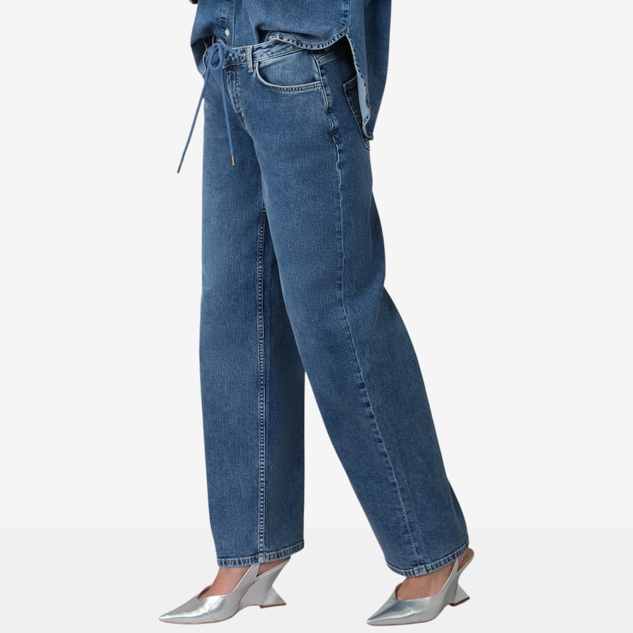 Image 126853_ALTMORE4.jpg, Product 126-853 / Price $120.00, Lola Denim Remy Mid Rise Wide Leg Trouser from Lola Denim on TSC.ca's Fashion department