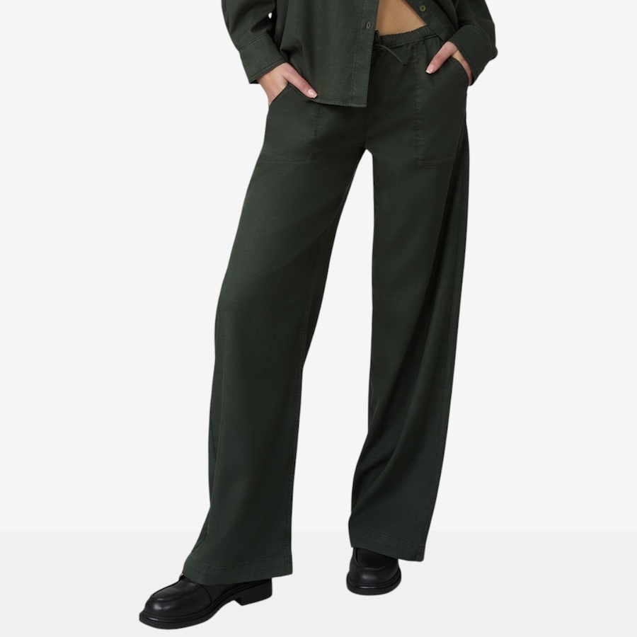 Image 126853_CDSAG.jpg, Product 126-853 / Price $120.00, Lola Denim Remy Mid Rise Wide Leg Trouser from Lola Denim on TSC.ca's Fashion department