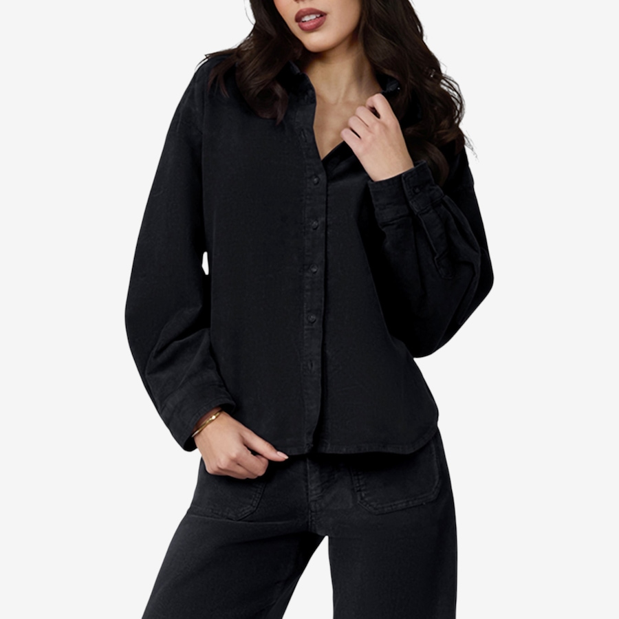 Image 126862_BKCDY.jpg, Product 126-862 / Price $120.00, Lola Denim Margot Corduroy Top from Lola Denim on TSC.ca's Fashion department
