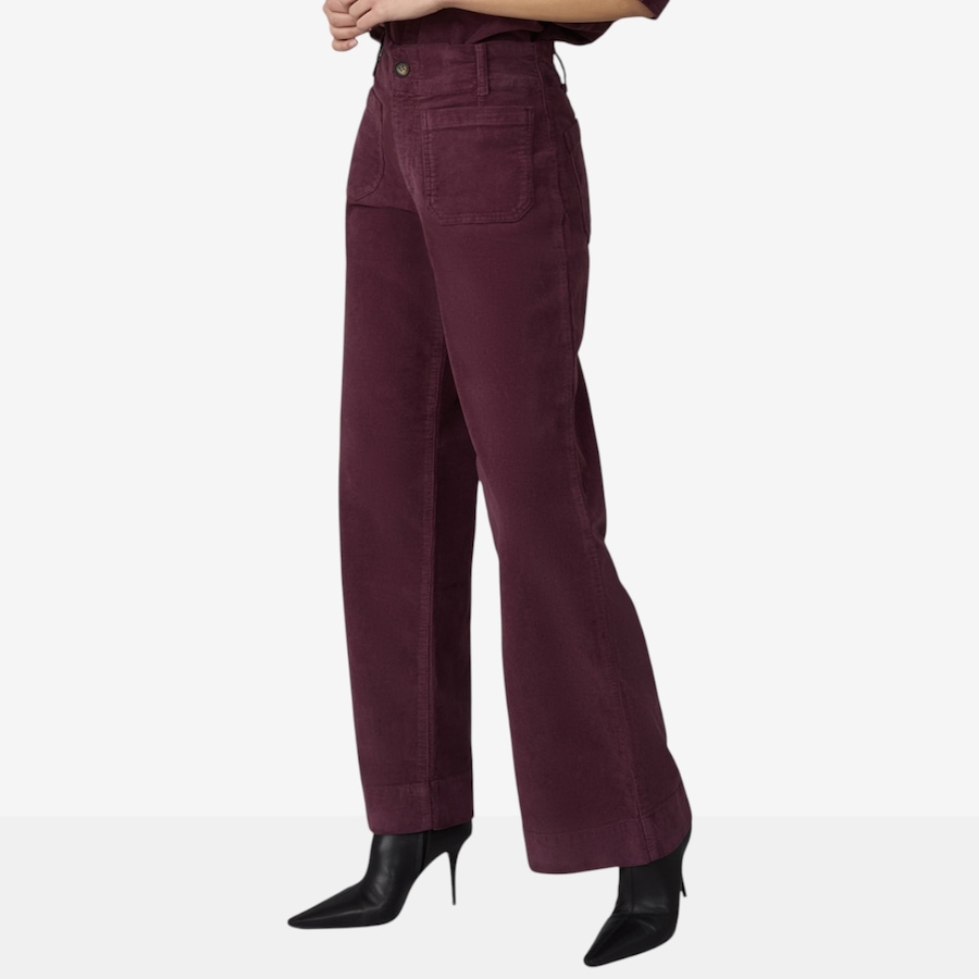 Image 126864_ALTMORE5.jpg, Product 126-864 / Price $120.00, Lola Denim Colette High Rise Corduroy Wide Leg Jean from Lola Denim on TSC.ca's Fashion department