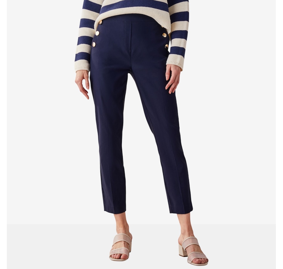 Image 126881_PACT.jpg, Product 126-881 / Price $34.99, Charlie Paige Sail Away Ponte Pants from Charlie Paige on TSC.ca's Fashion department