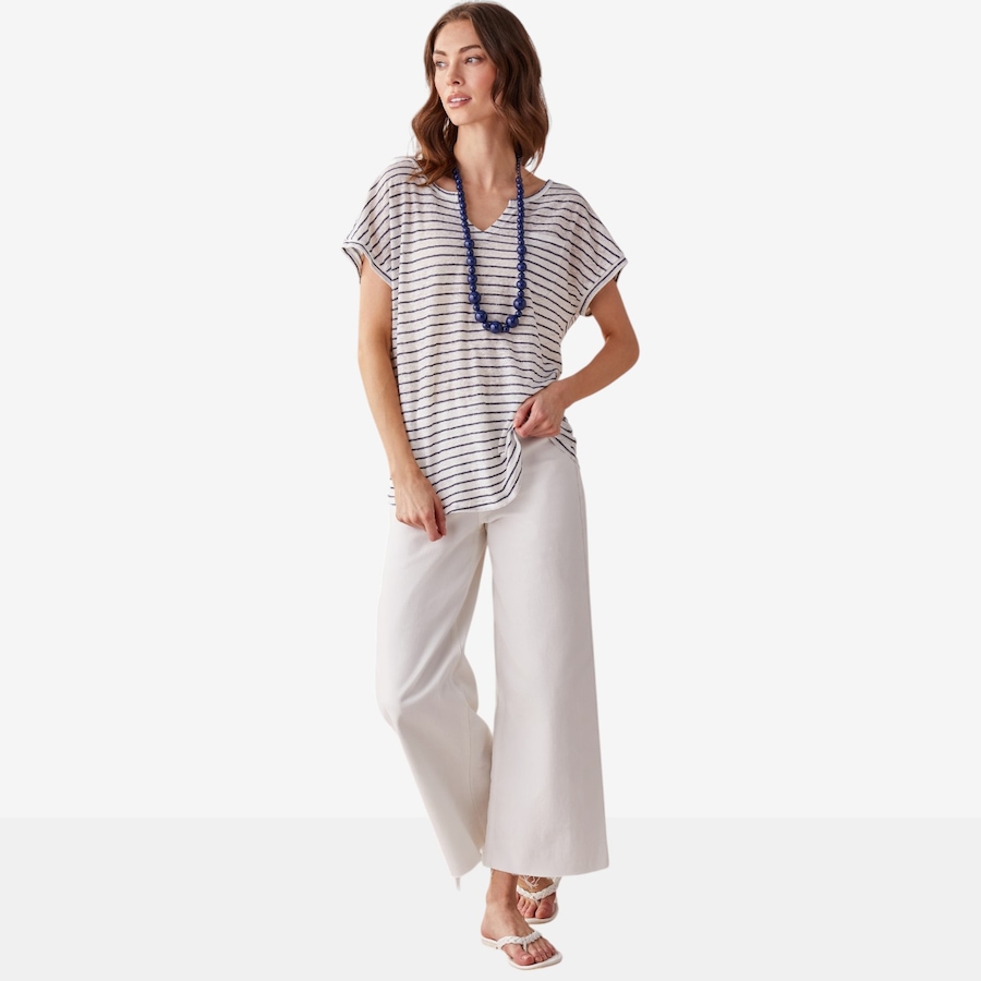 Image 126883_ALTMORE1.jpg, Product 126-883 / Price $54.99, Charlie Paige Slub Dolman Stripe Tee from Charlie Paige on TSC.ca's Fashion department