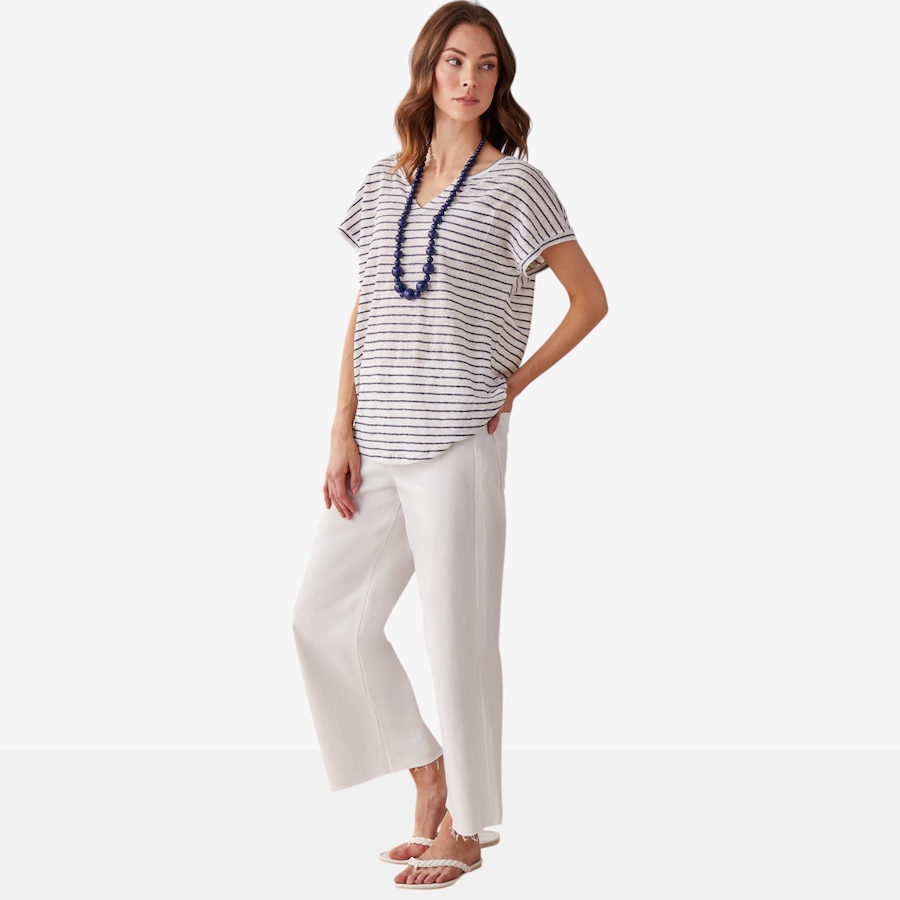 Image 126883_ALTMORE2.jpg, Product 126-883 / Price $54.99, Charlie Paige Slub Dolman Stripe Tee from Charlie Paige on TSC.ca's Fashion department