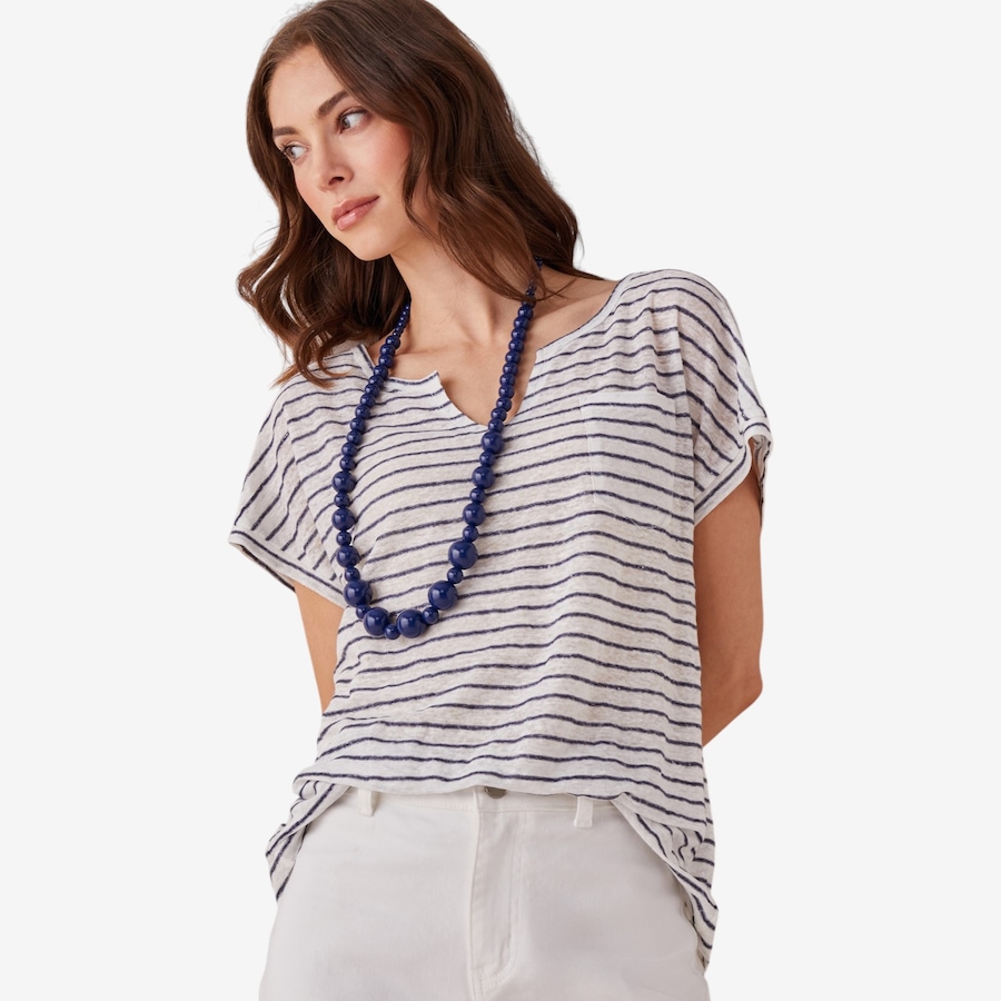 Image 126883_ALTMORE3.jpg, Product 126-883 / Price $54.99, Charlie Paige Slub Dolman Stripe Tee from Charlie Paige on TSC.ca's Fashion department