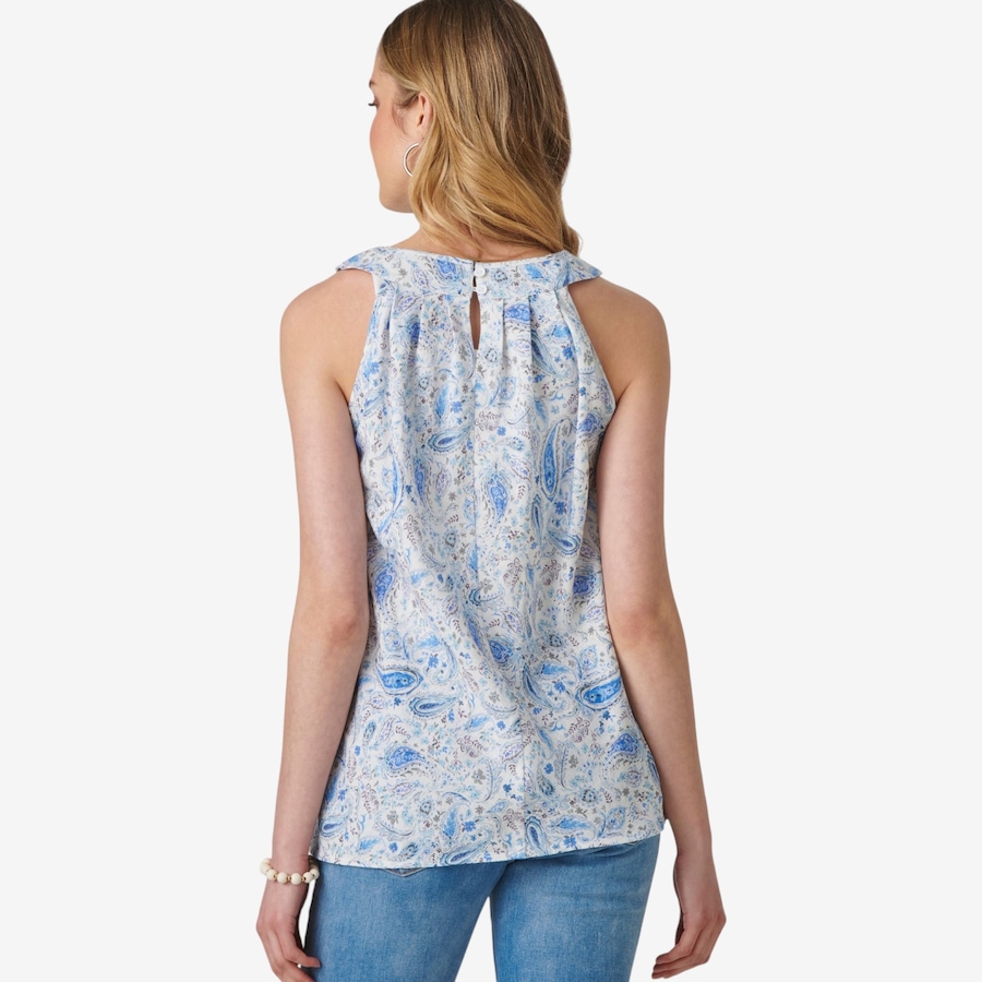 Image 126917_ALTMORE1.jpg, Product 126-917 / Price $59.99, Charlie Paige Linen Blend Paisley Print Top from Charlie Paige on TSC.ca's Fashion department