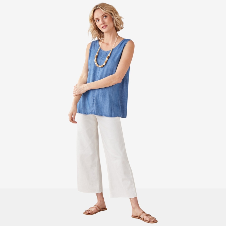 Image 126918_BLU.jpg, Product 126-918 / Price $49.99, Charlie Paige Sailor Swing Tank from Charlie Paige on TSC.ca's Fashion department