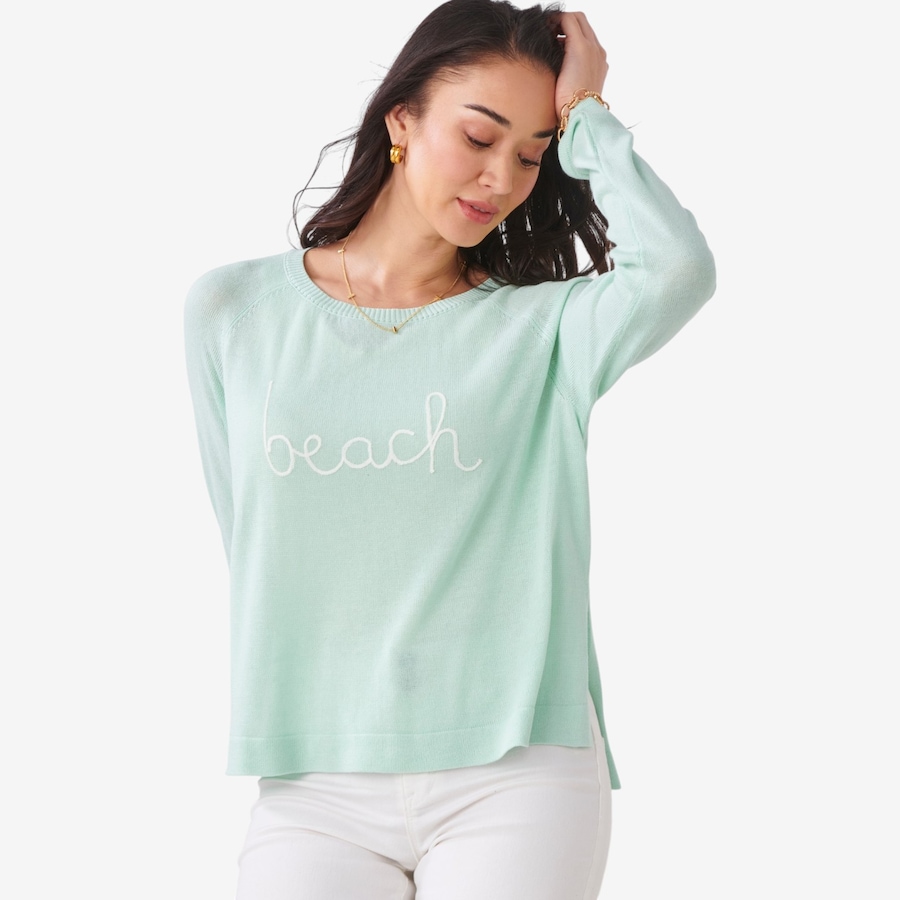Image 126926_AQA.jpg, Product 126-926 / Price $29.88, Charlie Paige Cotton Blend Crew Neck Top from Charlie Paige on TSC.ca's Fashion department