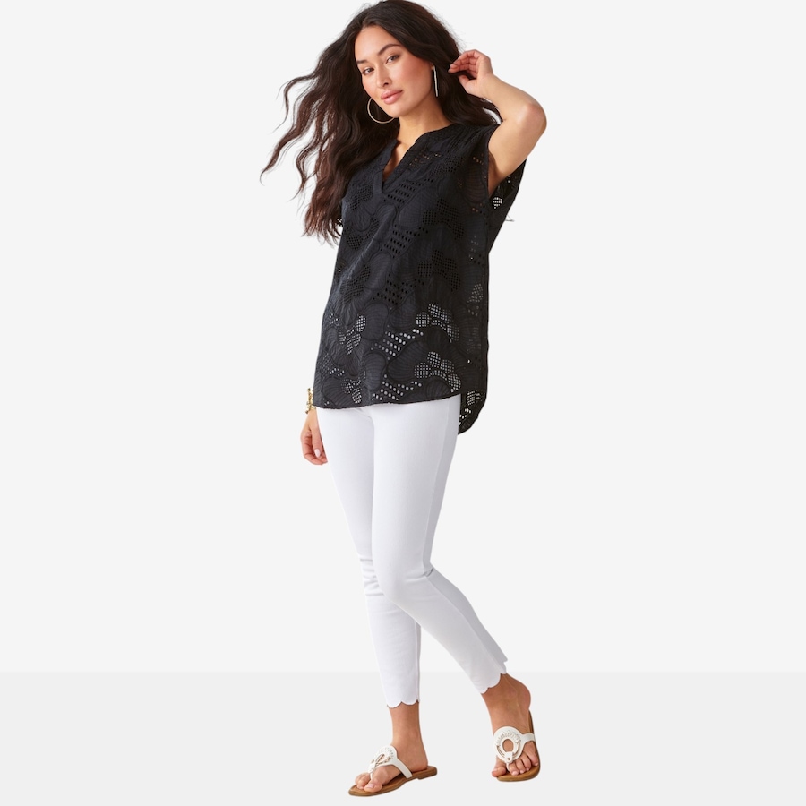 Image 126933_ALTMORE2.jpg, Product 126-933 / Price $59.99, Charlie Paige Eyelet Dolman Top from Charlie Paige on TSC.ca's Fashion department