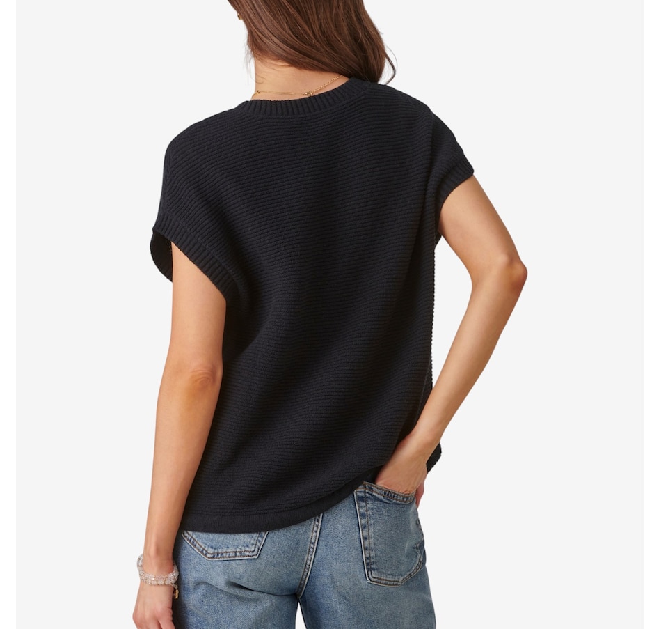 Image 126938_ALTMORE2.jpg, Product 126-938 / Price $89.99, Charlie Paige Relaxed Cotton Knit Sweater from Charlie Paige on TSC.ca's Fashion department