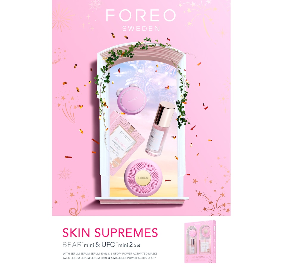 Image 127170_ALTMORE4.jpg, Product 127-170 / Price $288.99, Foreo Skincare Supreme Bear Mini with UFO Mini 2 Set from Foreo on TSC.ca's Beauty department