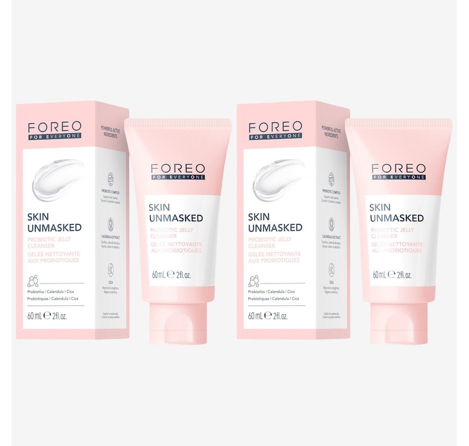 Image 127175.jpg, Product 127-175 / Price $23.90, Foreo Skin Unmasked Probiotic Jelly Cleanser BOGO from Foreo on TSC.ca's Beauty department