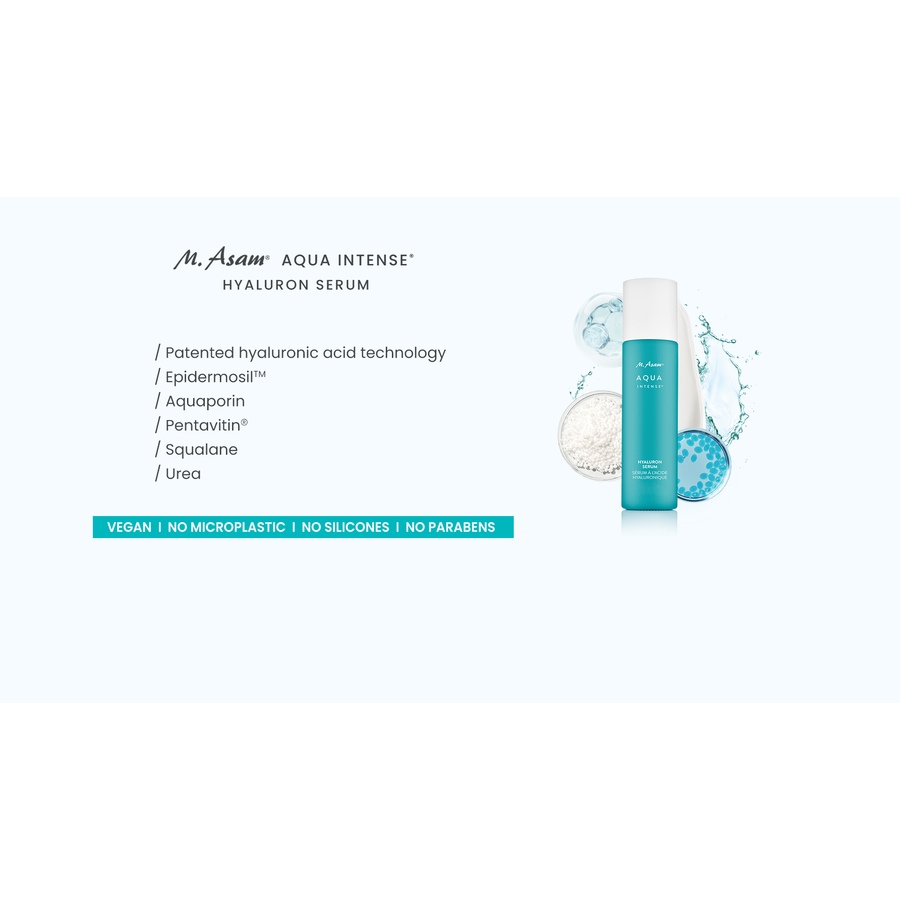 Image 127187_ALTMORE2.jpg, Product 127-187 / Price $87.99, M. Asam Aqua Intense Hyaluron Serum (100 ml) from M. Asam on TSC.ca's Beauty department