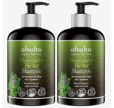 Ahuhu Hawaiian Herbs Shampoo Duo