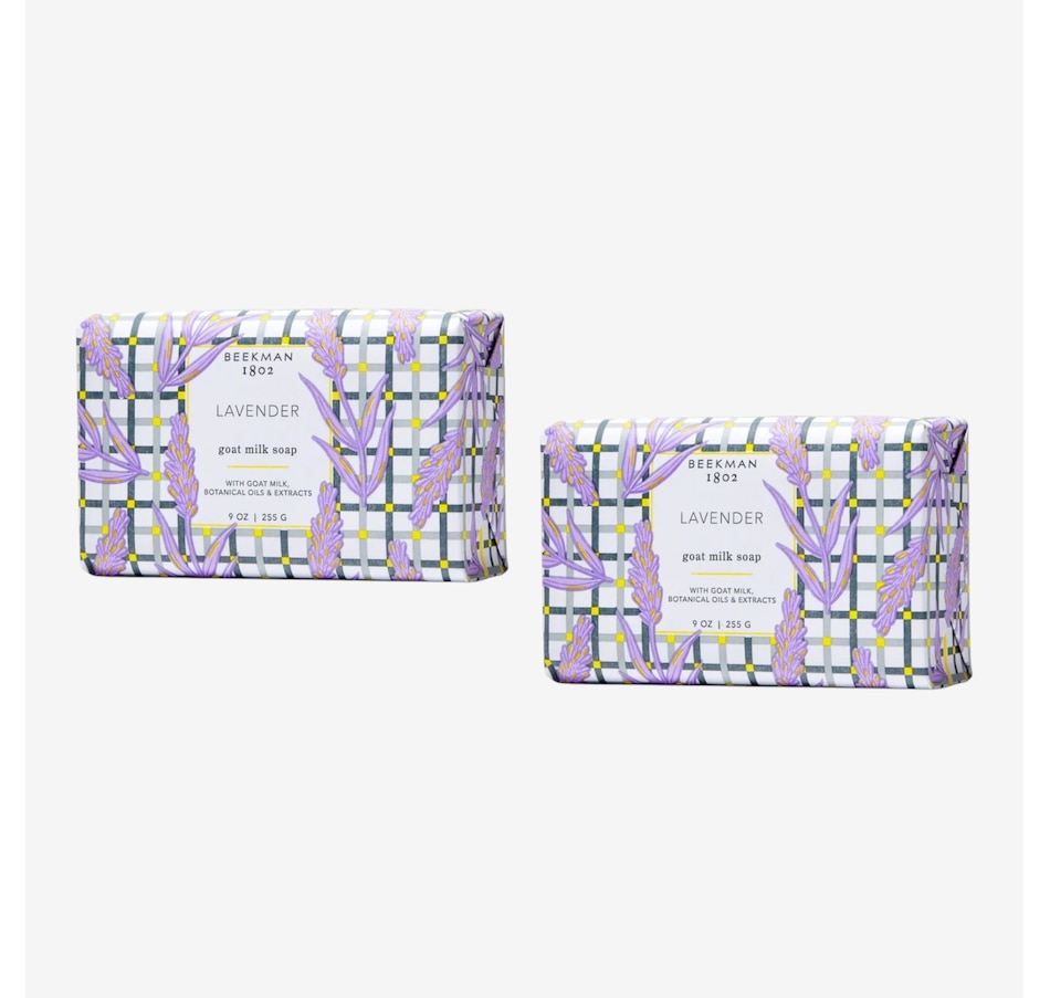 Image 127205_LAV.jpg, Product 127-205 / Price $20.00, Beekman 1802 Bar Soap Duo from Beekman 1802 on TSC.ca's Beauty department