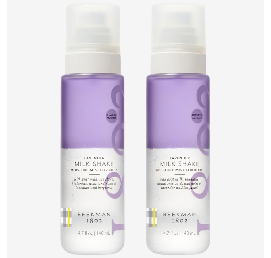 Image 127206_LAV.jpg, Product 127-206 / Price $59.99, Beekman 1802 Milk Shake Body Mist Duo from Beekman 1802 on TSC.ca's Beauty department