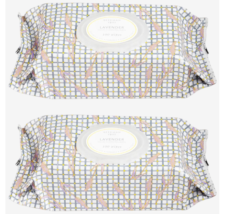 Image 127207_LAV.jpg, Product 127-207 / Price $39.99, Beekman 1802 Supersize Wipes Duo from Beekman 1802 on TSC.ca's Beauty department