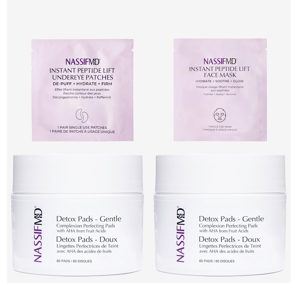 Image 127210_GENT.jpg, Product 127-210 / Price $69.00, NassifMD® Detox Pad Duo with Face & Eye Masks from NassifMD on TSC.ca's Beauty department
