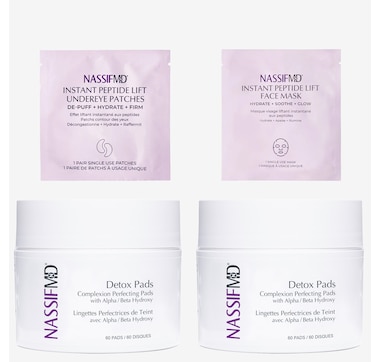 NassifMD® Detox Pad Duo with Face &amp; Eye Masks