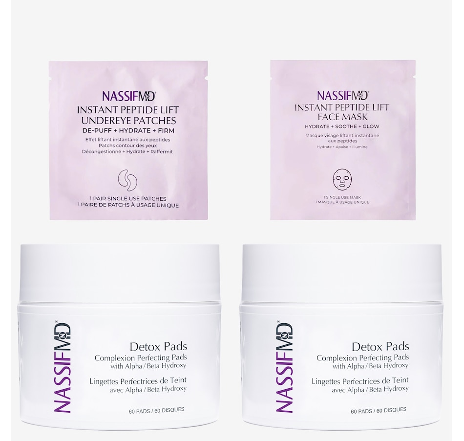 Image 127210_ORGN.jpg, Product 127-210 / Price $69.00, NassifMD® Detox Pad Duo with Face & Eye Masks from NassifMD on TSC.ca's Beauty department