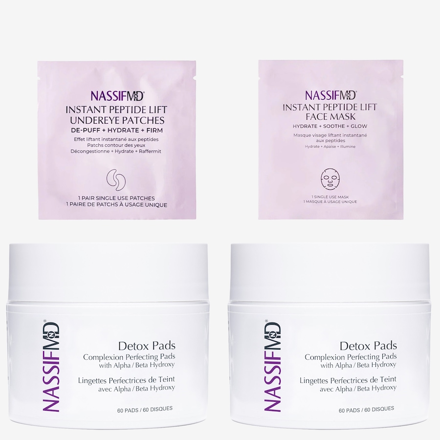 Image 127210_ORGN.jpg, Product 127-210 / Price $69.00, NassifMD® Detox Pad Duo with Face & Eye Masks from NassifMD on TSC.ca's Beauty department