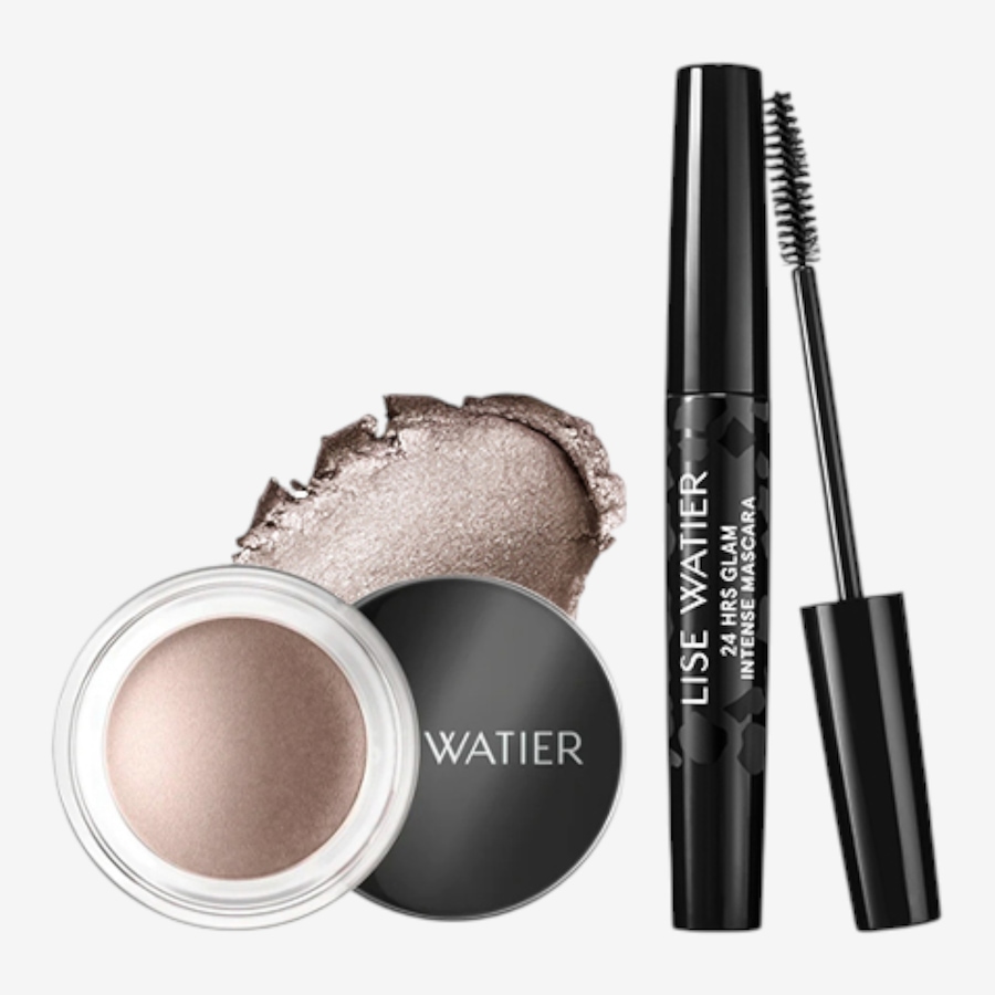 Image 127220_JET.jpg, Product 127-220 / Price $69.00, Lise Watier Ombre Souffle & 24Hrs Glam Intense Mascara  from Lise Watier on TSC.ca's Beauty department