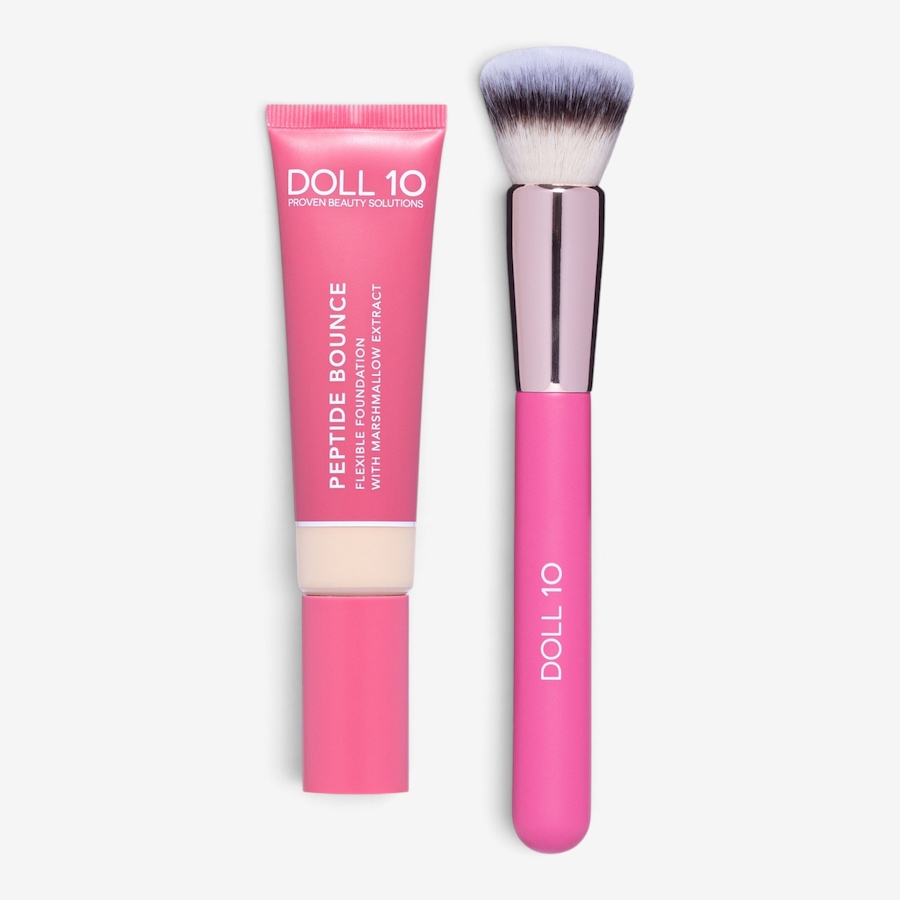 Image 127230_FIY.jpg, Product 127-230 / Price $98.99, Doll 10 Peptide Bounce Foundation With Brush from Doll 10 on TSC.ca's Beauty department