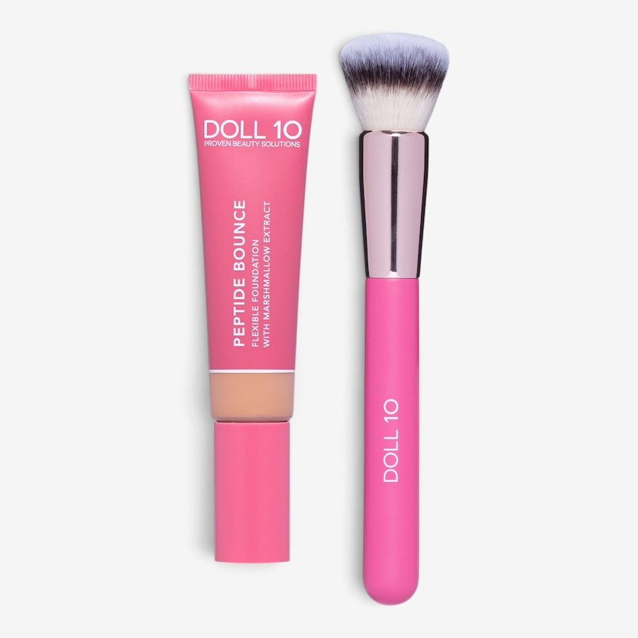 Image 127230_TANDP.jpg, Product 127-230 / Price $98.99, Doll 10 Peptide Bounce Foundation With Brush from Doll 10 on TSC.ca's Beauty department