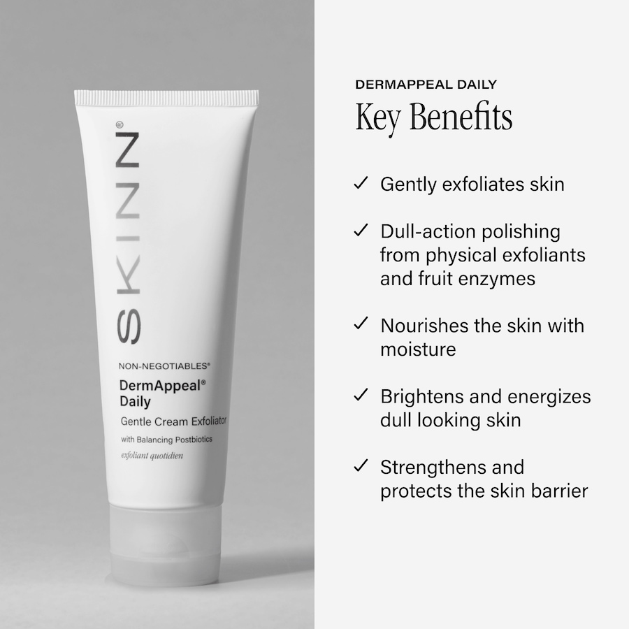 Image 127266_ALTMORE5.jpg, Product 127-266 / Price $46.00, SKINN Non‑Negotiables DermAppeal Daily Gentle Cream Exfoliator With Balancing Post‑Biotics from SKINN on TSC.ca's Beauty department