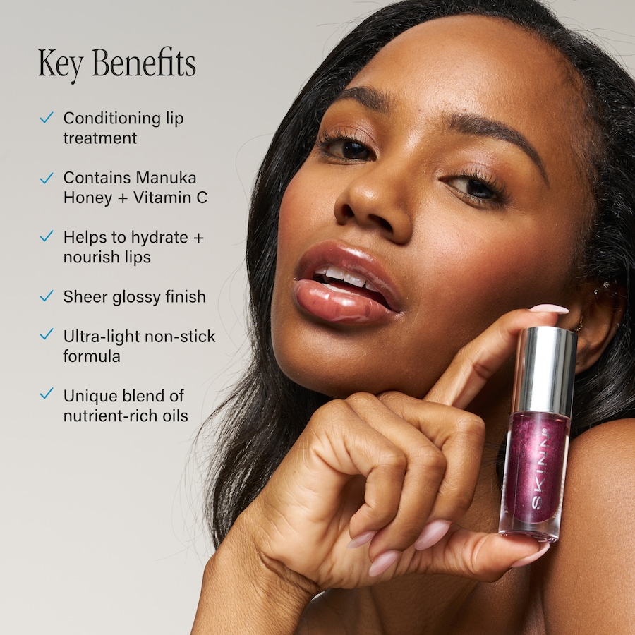 Image 127270_ALTMORE1.jpg, Product 127-270 / Price $39.99, SKINN De Luminous Lip Oil Sugar Plum BOGO from SKINN on TSC.ca's Beauty department
