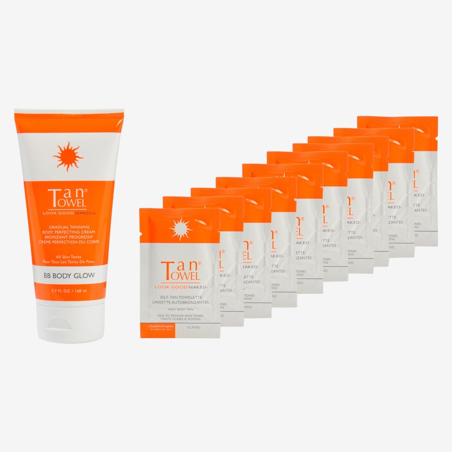 Image 127275_CLA.jpg, Product 127-275 / Price $59.99, TanTowel Half Body Towelettes & BB Body Glow from TanTowel on TSC.ca's Beauty department