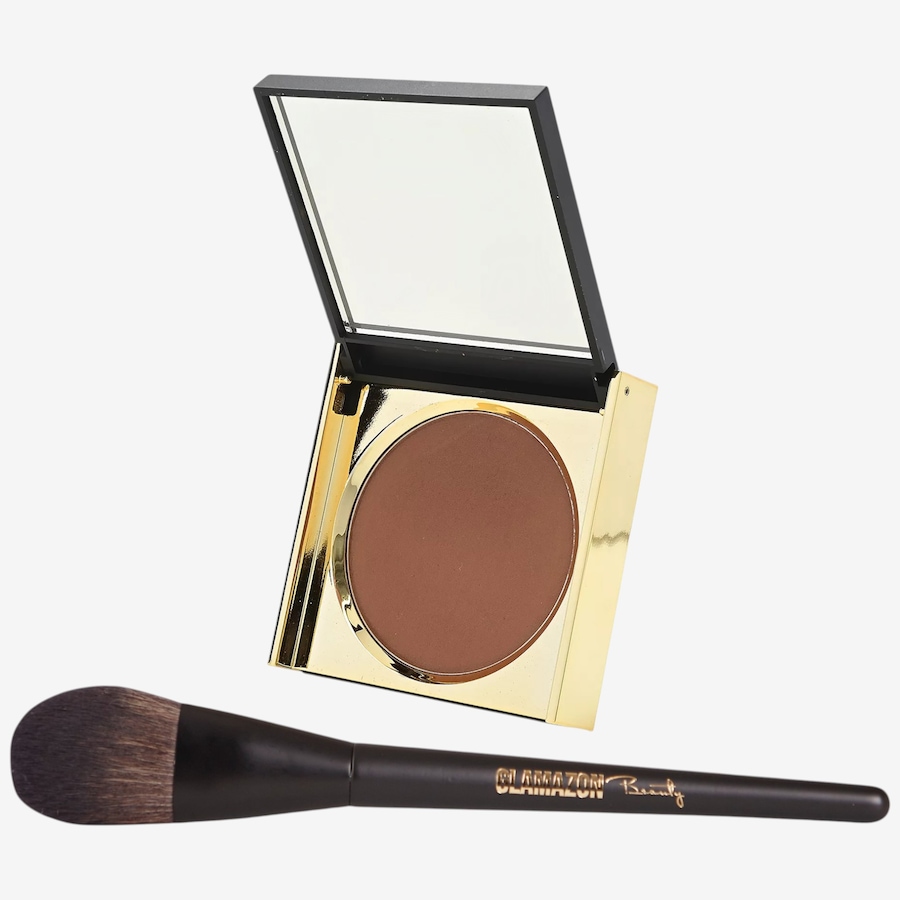 Image 127372_JAMAI.jpg, Product 127-372 / Price $62.99, Glamazon Beauty Talc‑Free Perfect Pressed Powder With Powder Brush from Glamazon Beauty on TSC.ca's Beauty department