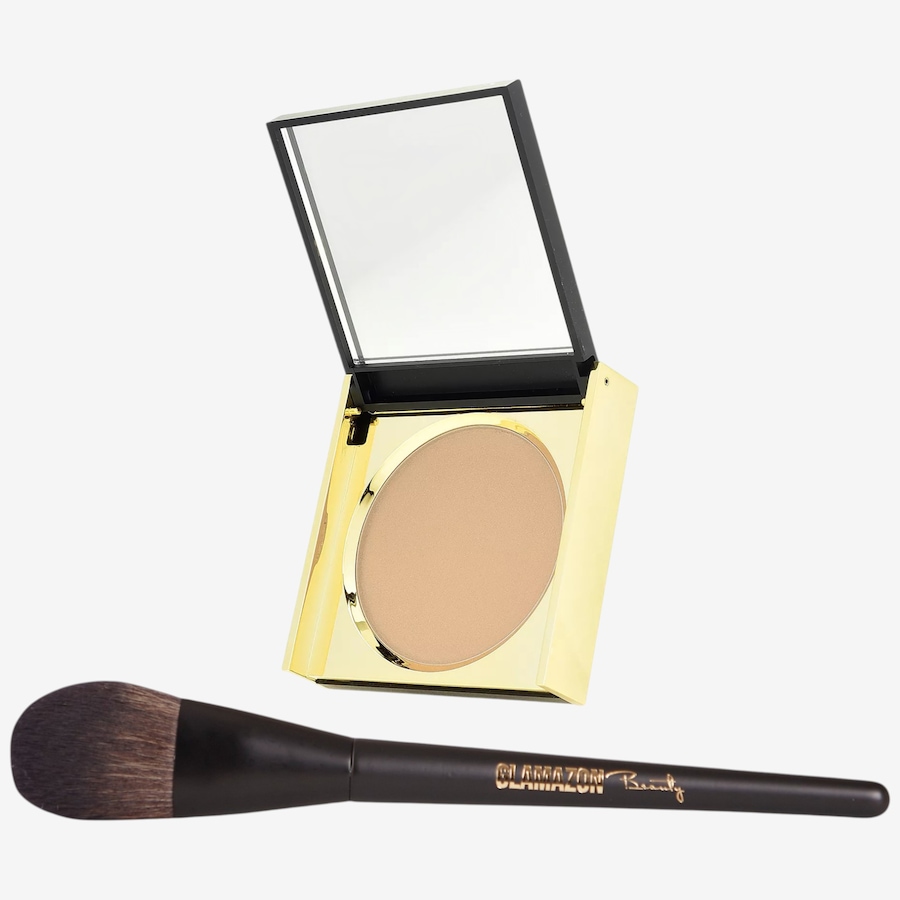 Image 127372_STTZ.jpg, Product 127-372 / Price $62.99, Glamazon Beauty Talc‑Free Perfect Pressed Powder With Powder Brush from Glamazon Beauty on TSC.ca's Beauty department