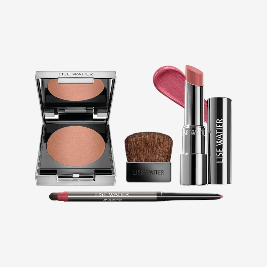 Image 127599_NDS.jpg, Product 127-599 / Price $69.00, Lise Watier Lip & Blush Trio from Lise Watier on TSC.ca's Beauty department