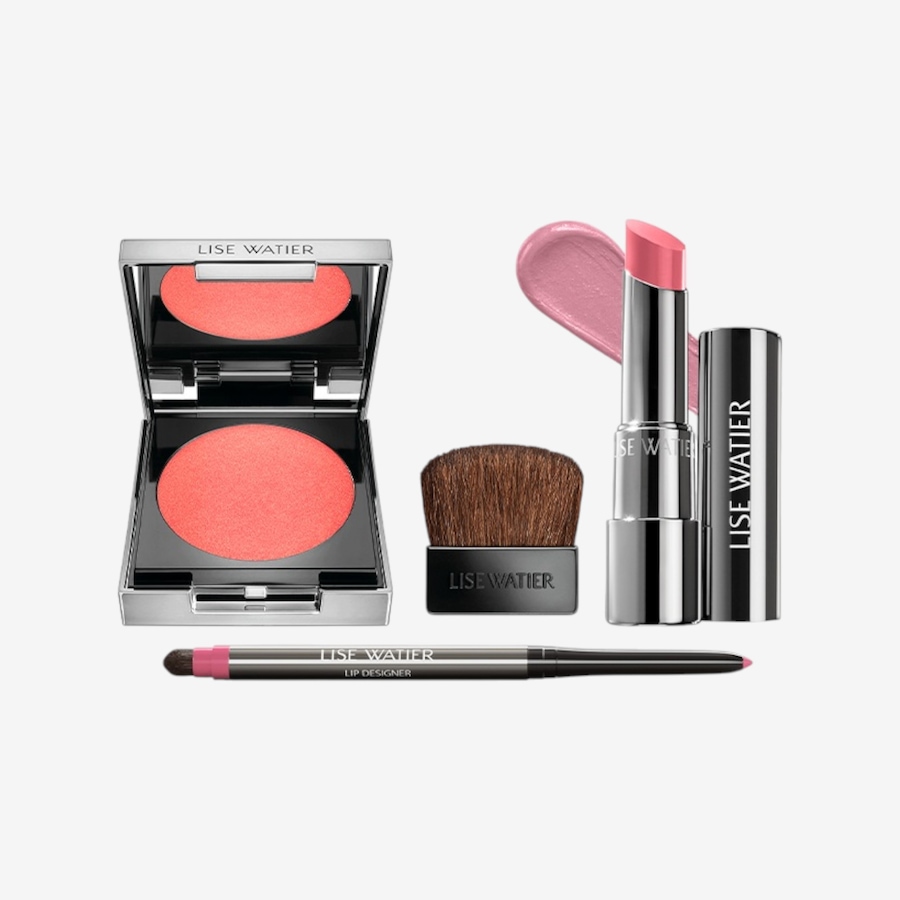 Image 127599_PNKS.jpg, Product 127-599 / Price $69.00, Lise Watier Lip & Blush Trio from Lise Watier on TSC.ca's Beauty department