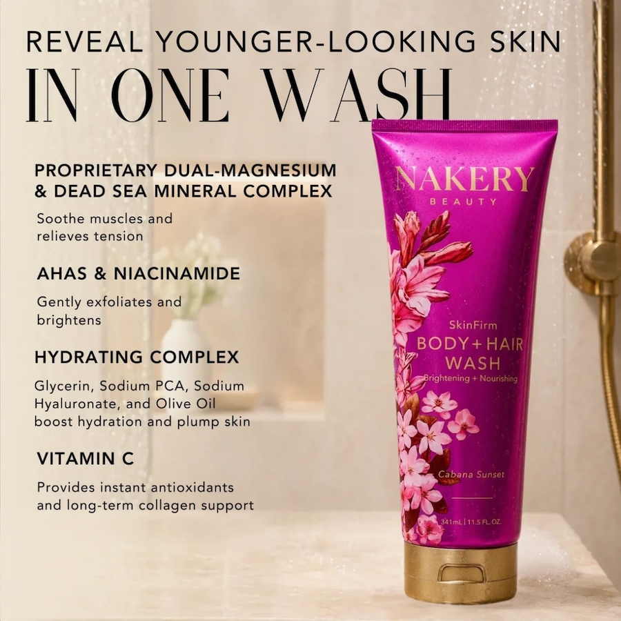 Image 127727_ALTMORE2.jpg, Product 127-727 / Price $24.50, Nakery SkinFirm Body + Hair Wash from Nakery Beauty on TSC.ca's Beauty department