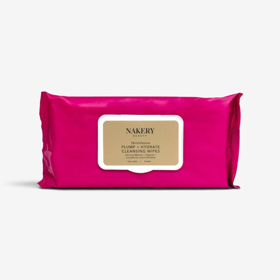 Image 127730.jpg, Product 127-730 / Price $30.00, Nakery SkinInfusion Plump + Hydrate Cleansing Wipes from Nakery Beauty on TSC.ca's Beauty department