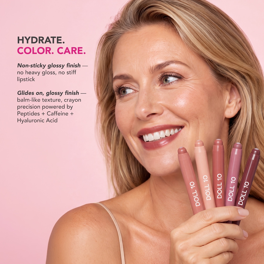 Image 127871_ALTMORE2.jpg, Product 127-871 / Price $49.99, Doll 10 Candy Crush 5-Piece Peptide Plumping HydraCore Lip Collection in Gift Box from Doll 10 on TSC.ca's Beauty department