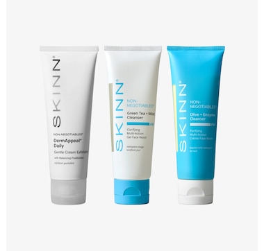 SKINN NN AM PM Cleanser with Dermappeal