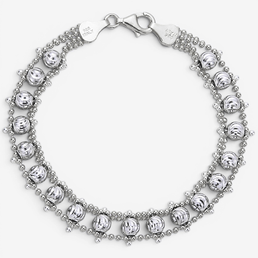 Image 130134_RHOP.jpg, Product 130-134 / Price $149.99, Silver Gallery Sterling Silver Binaro Link Bracelet from Silver Gallery on TSC.ca's Jewellery department